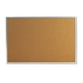 thumbnail image 1 of Universal Natural Cork Bulletin Board, 36" x 24", Satin-Finished Aluminum Frame, 1 of 2