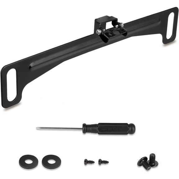 UniversalNo Drilling Required License Plate Camera Mount,Full Stainless Steel Anti-Rust Paint Backup Camera License Plate Mount,Dash Cam Mirror Camera Accessory Backup Camera Bracket.