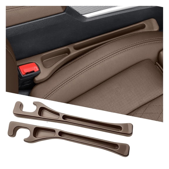 Universal No-Drop Car Seat Gap Filler Organizer with Phone Holder