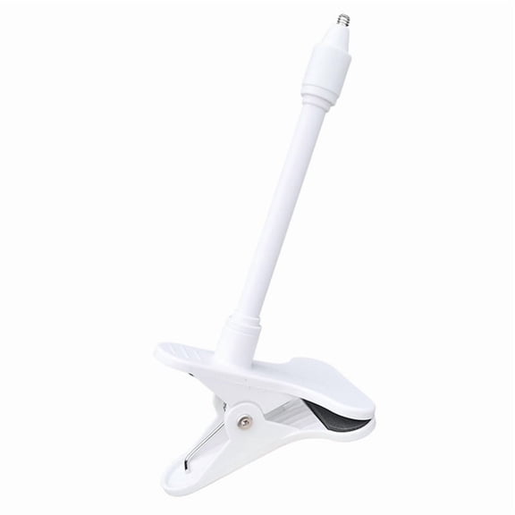 Universal No Punching Clip Mount Webcam Stand Attaches to Crib for Baby Monitor Home Flexible Twist Mounting Bracket B