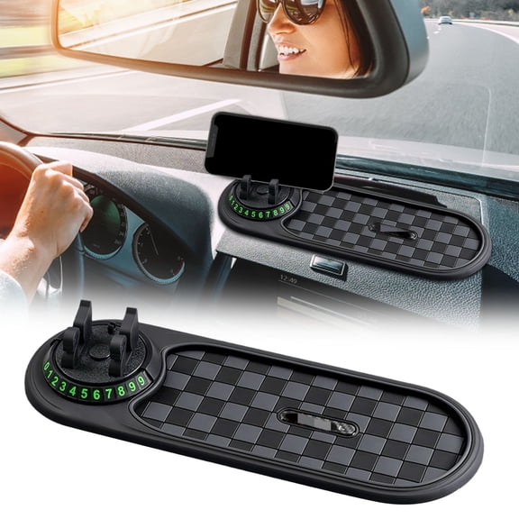 Universal Non- Pad Holder for Smartphones and Navigation Devices with Heat- Strong Grip