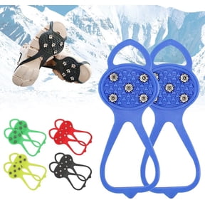 Non-slip Shoes, Ice Grips, 1 Pair of Universal Non-Slip Snow Cleats Shoes, Ice Gripper, Winter Walker, Traction Device for Hiking, Jogging (Fits 35-43 Sizes