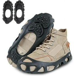 24 Spirks Walk Traction Ice Cleats, Anti-Slip Winter Grippers for