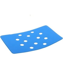 Universal Non-Slip Shower Stool Cushion with Safety Adhesive, Waterproof EVA Foam Padded Bathtub Aid for Elderly and Disabled, Bathroom Safety Seat Pad,Blue