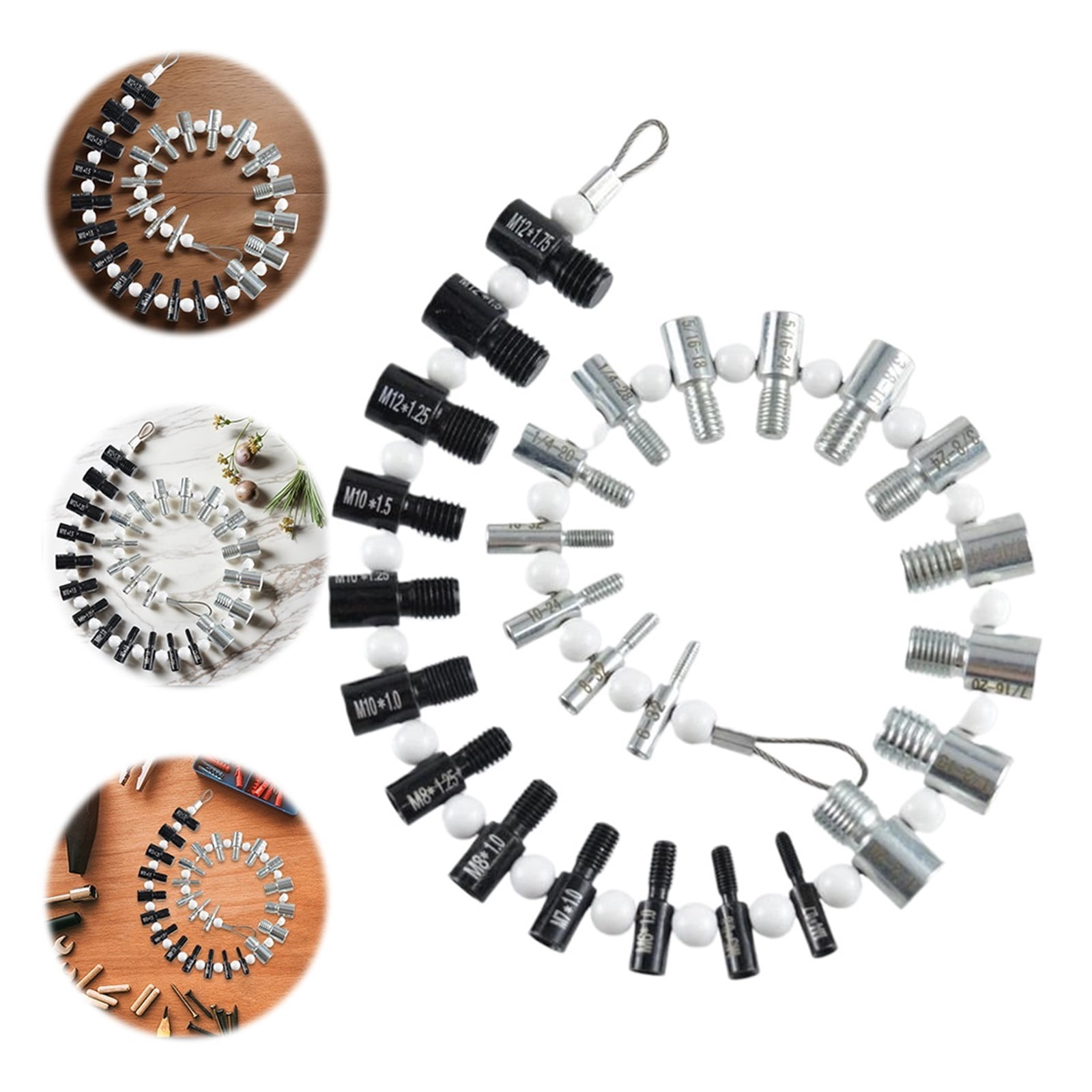 Thread 23 Universal Nut & Bolt Thread 23 Inch & 21 Metric Sizes Inch & Metric ...