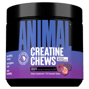 Animal Creatine Chews, Grape, 120 Chewable Tablets