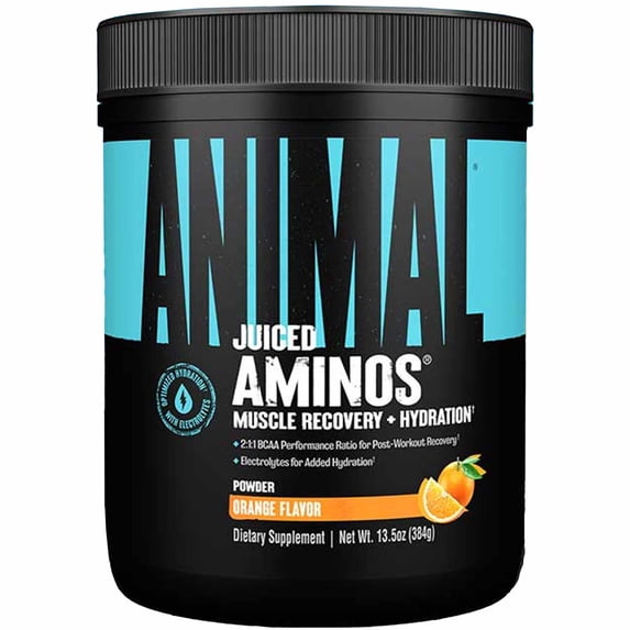 Universal Nutrition Animal Juiced Aminos Powder, Orange, 30 Servings