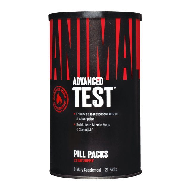 Universal Nutrition Animal Test Dietary Supplement for Muscle Bulk - 21 ...