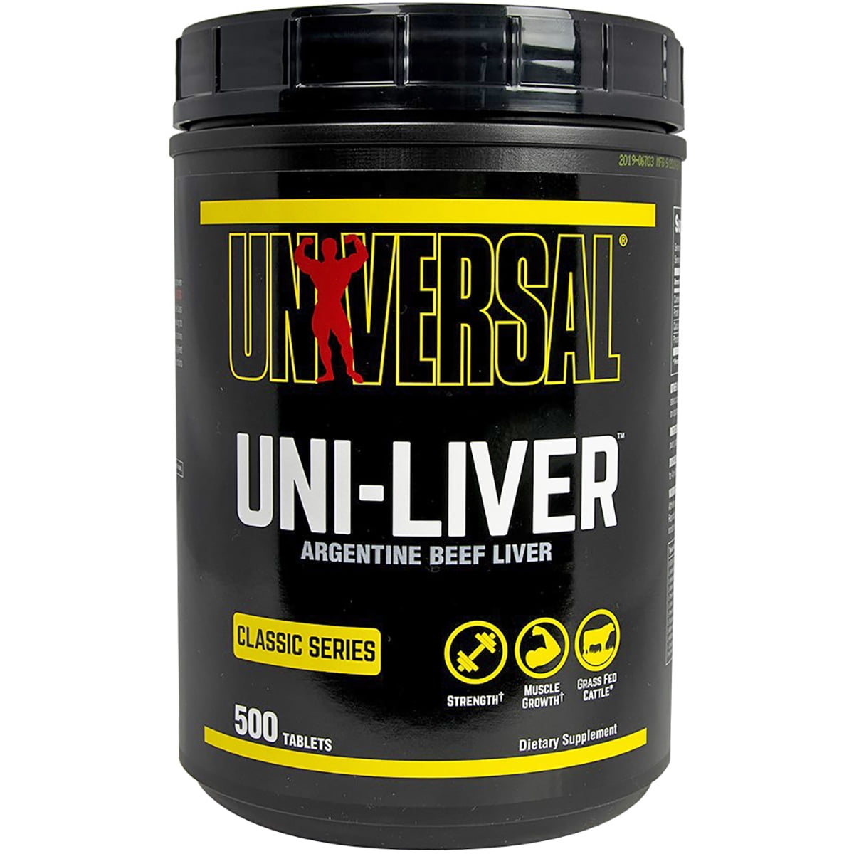 Universal Nutrition UniLiver Tablets Dietary Supplement 500 Tablets