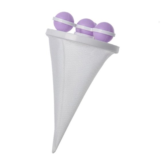 Universal Nylon Laundry Mesh Filter Bag Washing Machine Hair Catcher Efficient Lint Trappers Reusable Easy Cleaning