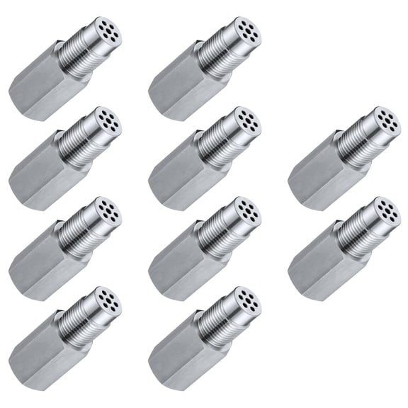 Universal O2 Catalytic Convert Sensor 10-Pack, M18x1.5 Thread Automotive Replacement for Upstream Downstream Exhaust System