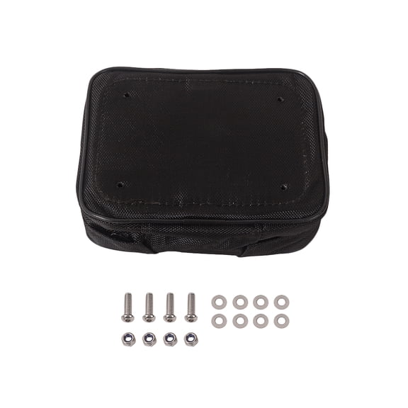Universal Off-road Motorcycle Tool Bag Pouch Black For Honda XR CR XL For Yamaha Rear Fender Mudguard Toolkit Pack Storage Bags