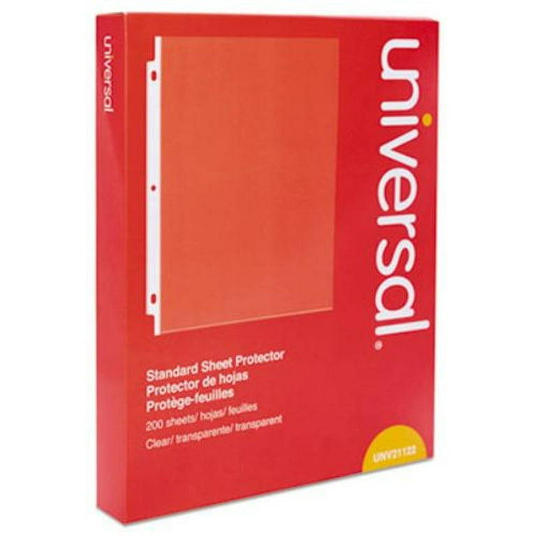 Standard Sheet Protector, Standard, 8.5 x 11, Clear, 200/Box Standard Sheet Protector, Standard, 8.5 x 11, Clear, 200/Box