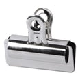 thumbnail image 1 of Universal Office Products 31265 2.62 in. Bulldog Steel Clips, Nickel Plated - 12 per Pack, 1 of 1
