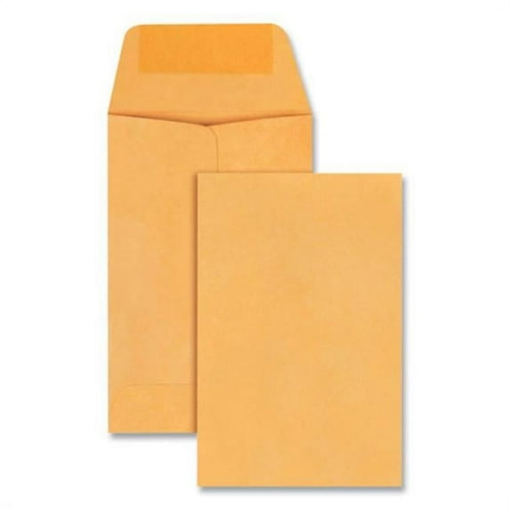 Universal Office Products UNV35304 No.1 Kraft Coin Envelope, Brown Kraft - 250 per Box