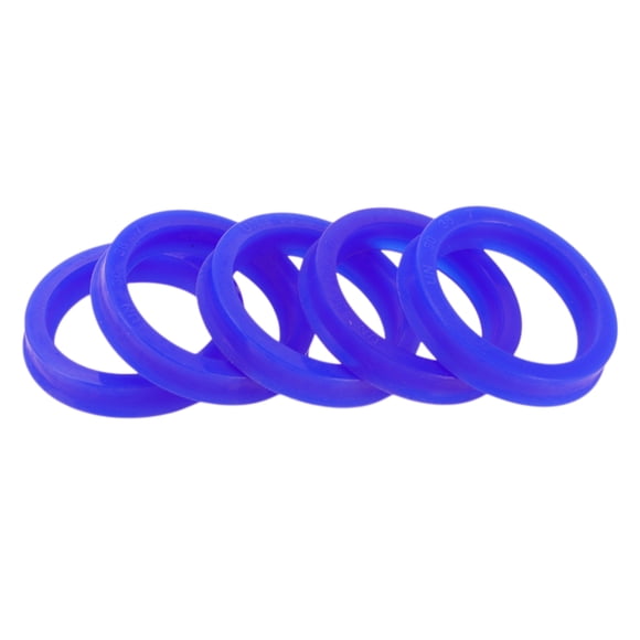 Universal Oil Seal UN Lip Seal Ring Rotary Shaft Seal 30x38x7mm High Pressure TPU Blue 5 Pcs