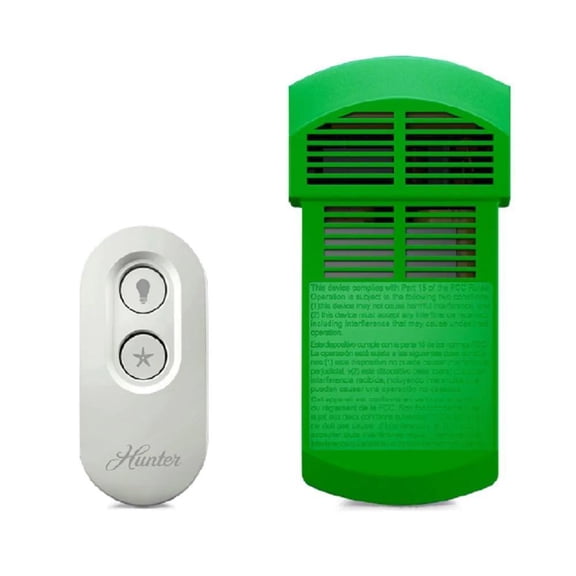 Universal On/Off Damp Rated Ceiling Fan Remote Control White
