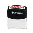 thumbnail image 1 of Universal  One-Color Message Stamp Rush Pre-Inked/Re-Inkable Red Red, 1 of 1