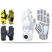 Universal One Size Fits Most Grip Golf Glove - All Weather Durable Japanese Synthetic Leather Magnetic Ball Marker Extra Grip Palm S Thru 2XL LH RH Options