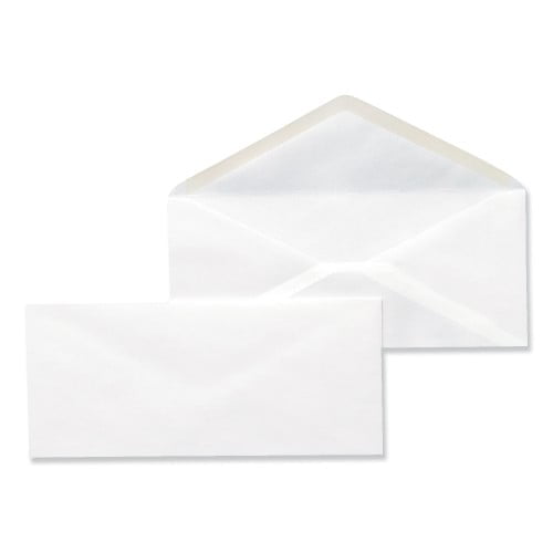 Open-Side Business Envelope, #10, Monarch Flap, Gummed Closure, 4.13 x 9.5, White, 500/Box Open-Side Business Envelope, #10, Monarch Flap, Gummed Closure, 4.13 x 9.5, White, 500/Box