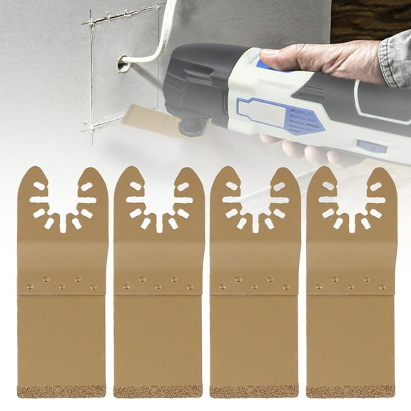 Universal Oscillating Saw Blade Diamond Saw Blade Quick Release Fast Fit Multi Tool Blade Cutting Dics for Thinner Mortar Dry Wall Cement Board