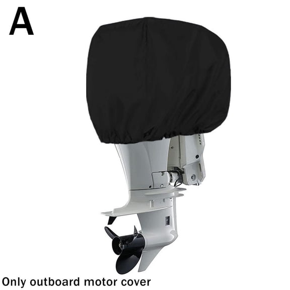 Universal Outboard Motor Cover Heavy Duty Waterproof 600D Oxford for 60-225HP Engines