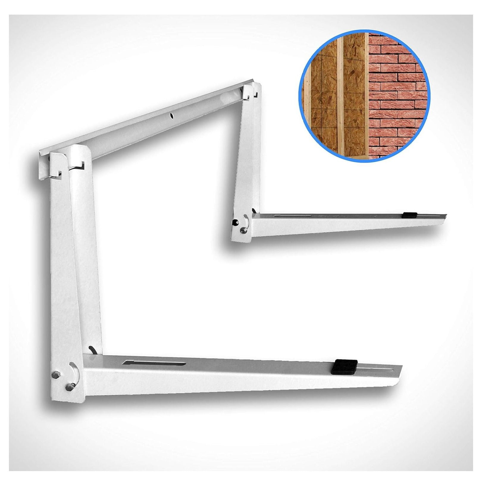 Universal Outdoor Mini Split Mounting Bracket for Heat Pump Systems Up ...