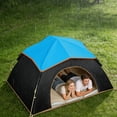 thumbnail image 1 of Universal Outdoor Sun Shade Canopy with Fastening Hooks Multi-Purpose Waterproof Tent Rain Fly Tarp Cover Windproof Pet Cage Top Cover for Camping Hiking Garden Backyard Shelter, 1 of 5