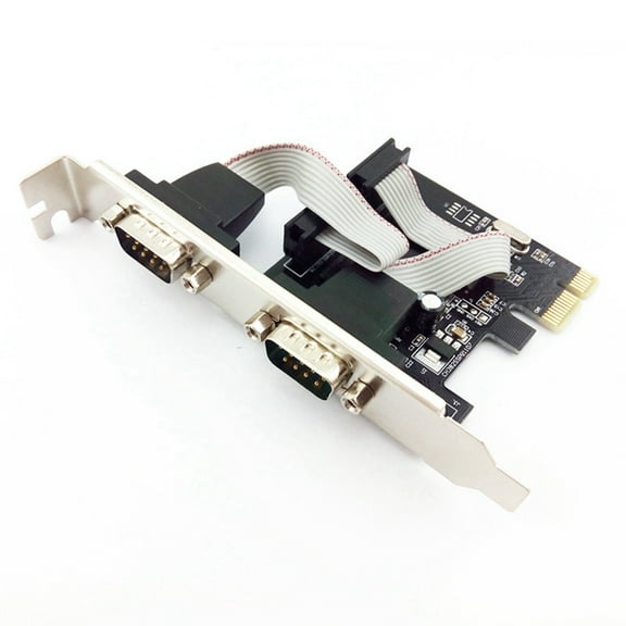 Universal PCIE Serial Port Card 9-Pin Card RS232 Adapter Card PCIECOM Port Expansion Card WCH382L
