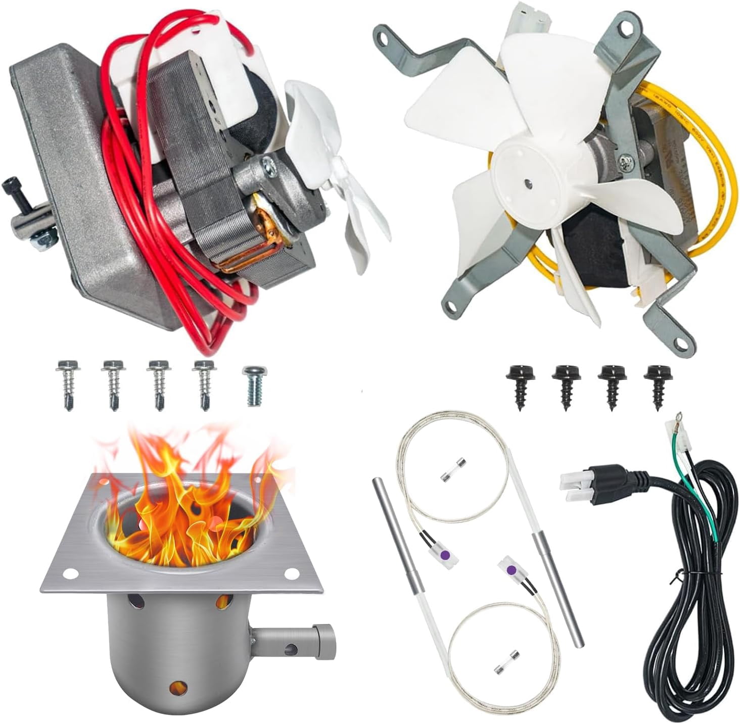 Pellet Grill Power Cord 6 Foot Kit0257, Fits Traeger 650 850 885 Pit Boss Camp Chef Zgrills Cabelas More