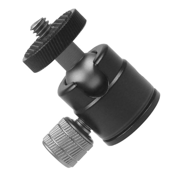 Universal PTZ Camera Desk Mount Camera Mount Clamp Tripod Adapter Black