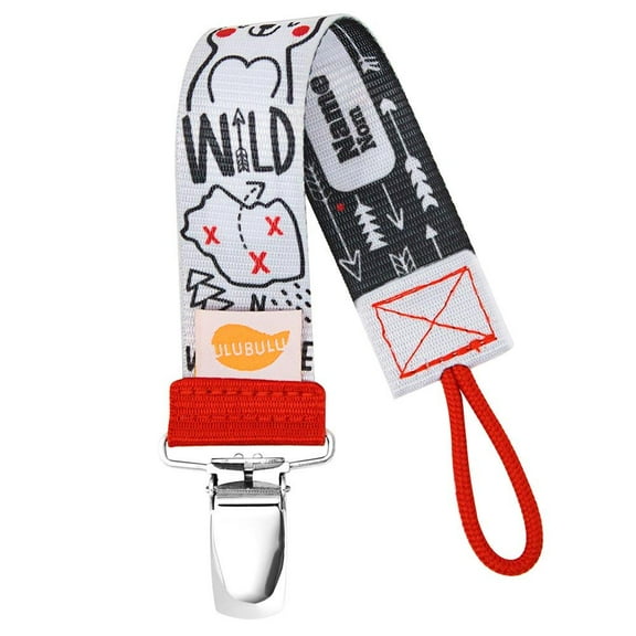 Universal Pacifier Clip - Ulubulu - Camp Day Universal Pacifier Clip