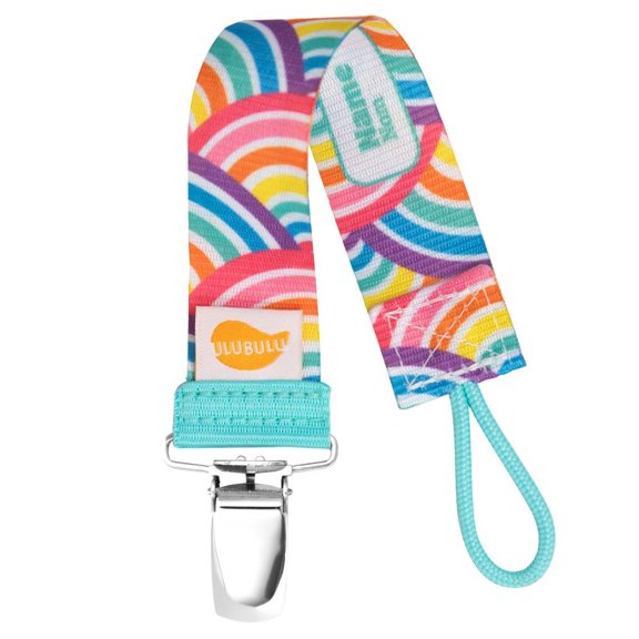 Universal Pacifier Clip - Ulubulu - Rainbow Sun