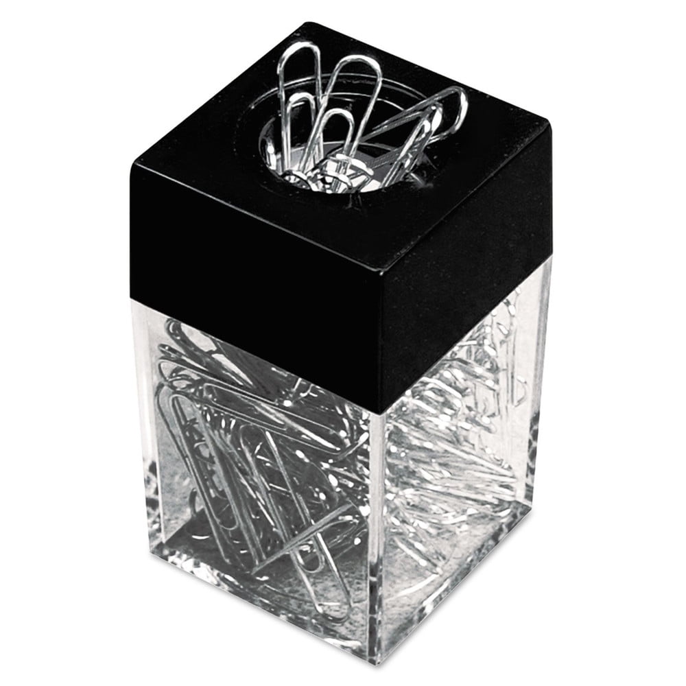AMAC ClipMaster Magnetic Paper Clip Holder with about 50 Paper Clips
