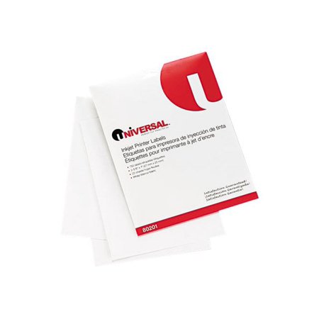 Universal - Paper - permanent self-adhesive - white - 1 in x 2.64 in 750 label(s) (25 sheet(s) x 30) labels