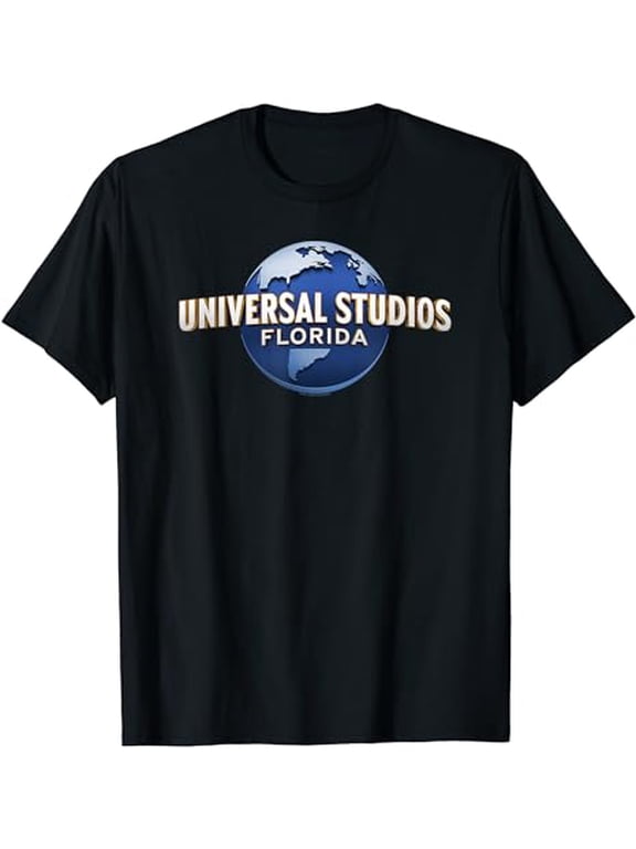 Universal Parks Universal Studios Florida T-Shirt, Black Color
