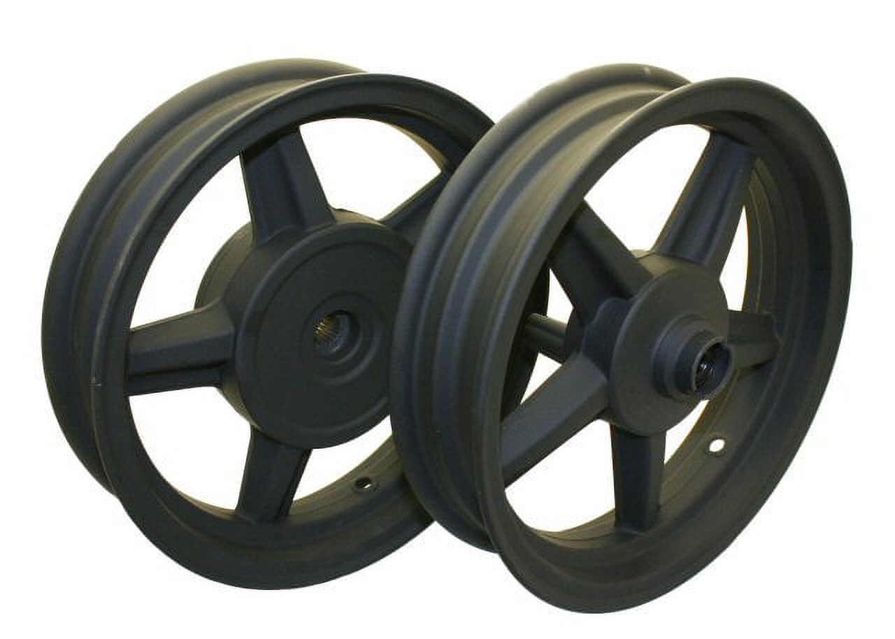 "Universal Parts 12"" Wheel Set for 125cc/150cc Long Case Scooters"