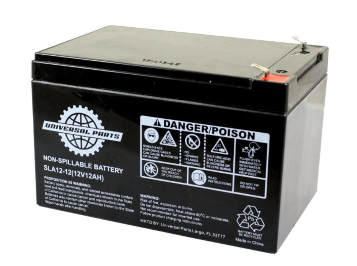 Power-Sonic PS-12120L | Rechargeable SLA Battery 12V 12Ah, image size:1200x894