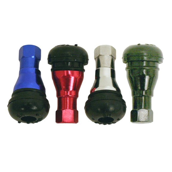 Universal Parts Anodized Aluminum Valve Stem Set