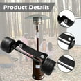 thumbnail image 2 of Patio Heater Parts Patio Heater Wheel Replacement Kit - 23cm Black Casters For Outdoor Heaters Paramount Patio Heater Parts 2 of 13