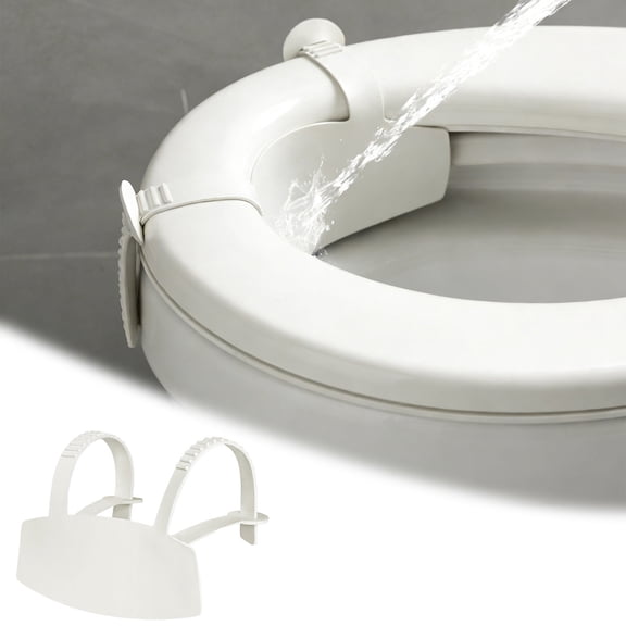 Universal Pee Deflector for Toilet Seat with Toilet lid Lifter, Toilet Splash Guard Prevents Male from Peeing Splash