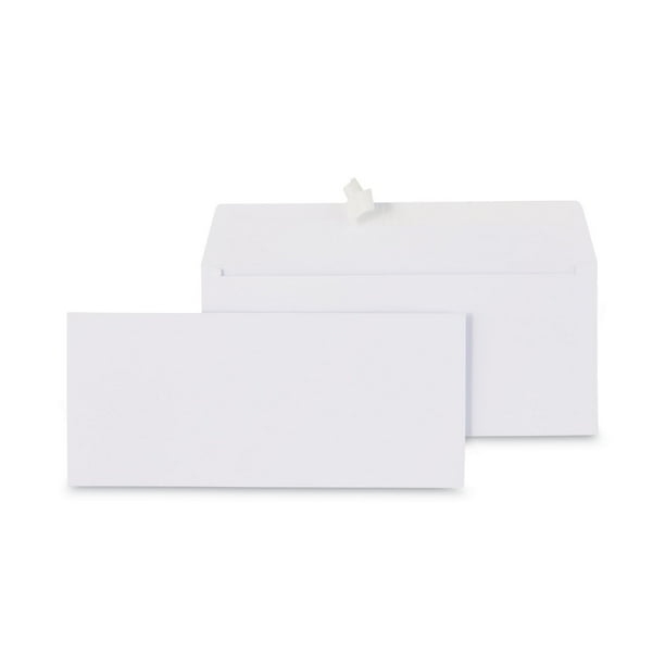 Peel Seal Strip Business Envelope, #9, Square Flap, Self-Adhesive Closure, 3.88 x 8.88, White, 500/Box Peel Seal Strip Business Envelope, #9, Square Flap, Self-Adhesive Closure, 3.88 x 8.88, White, 500/Box