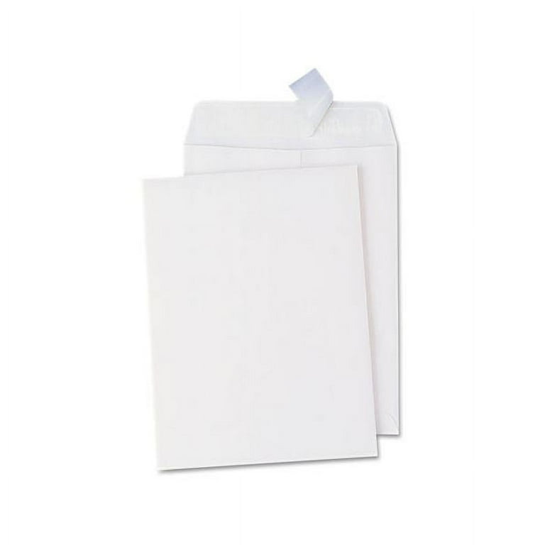 Peel Seal Strip Catalog Envelope, #13 1/2, Square Flap, Self-Adhesive Closure, 10 x 13, White, 100/Box Peel Seal Strip Catalog Envelope, #13 1/2, Square Flap, Self-Adhesive Closure, 10 x 13, White, 100/Box