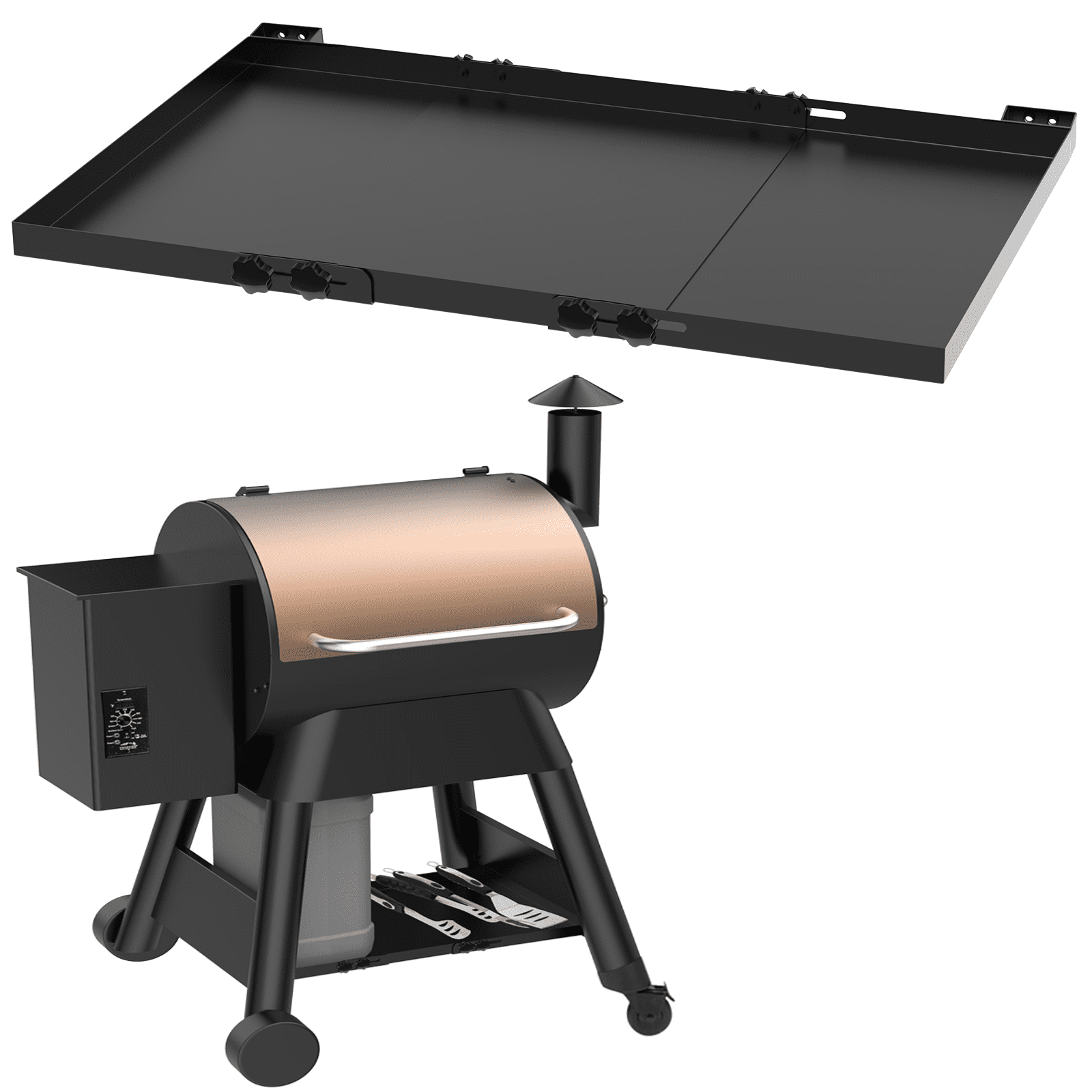 Universal Pellet Grill Storage Shelf for Traeger Pro 34 Series and