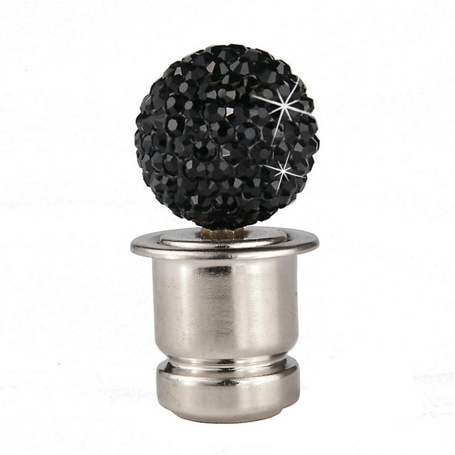 Universal Personal Auto Vehicle Metal Rhinestone Auto Car Plug Smoke