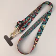 thumbnail image 1 of Universal Phone Clip Antilost Retro Pattern Strap Crossbody Long Strap Adjustment Length Hanging Neck Strap Mobile Phone Lanyard, 1 of 10