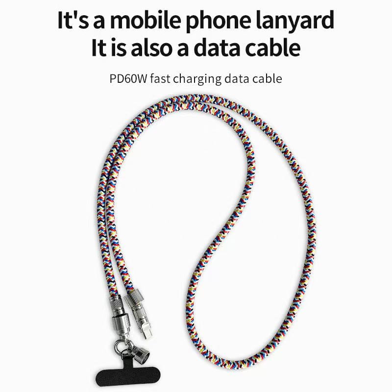 Universal Phone Lanyard, Anti-Theft Crossbody Strap for iPhone 16