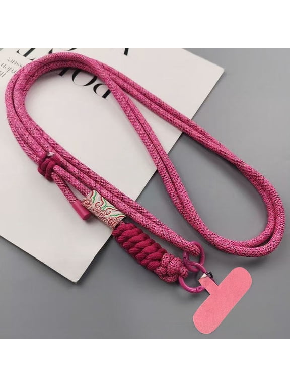 Universal Phone Lanyard Strap Anti-lost Lanyard Adjustable Wrist Strap Crossbody Shoulder Lanyard Bracelet Keychain for IPhone
