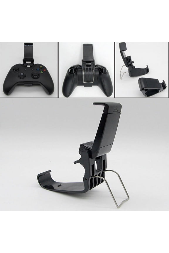 Universal Phone Mount Bracket Gamepad Controller Clip with Stand Holder for Xbox One Handle