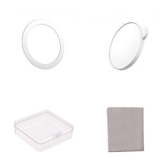 Universal Phone Mount Mirror with Convex Surfaces Magnetic Selfie Mirror for Girl